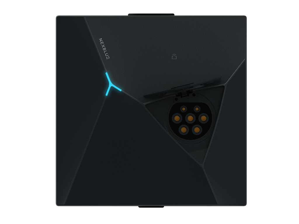 NexBlue Edge 22 kW Grijs– Slimme Laadpaal voor Elke Situatie