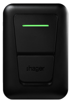 Hager Witty Plus 22 kW Laadstation met Type 2-Socket | OCPP & MID (XVL122S)