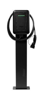 ⚡Hager Witty Pro 6,5 m kabel 22kw Zwart– MID-Slimme laadpaal